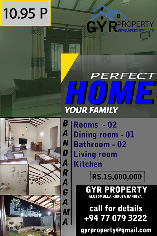 House for sale at Bandaragama, Buy Land, House in Sri Lanka, Sell your property, Property management company in Sri Lanka.